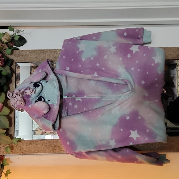 Unicorn Onezie 🦄 Size 6 with stars - Picture 2 of 13
